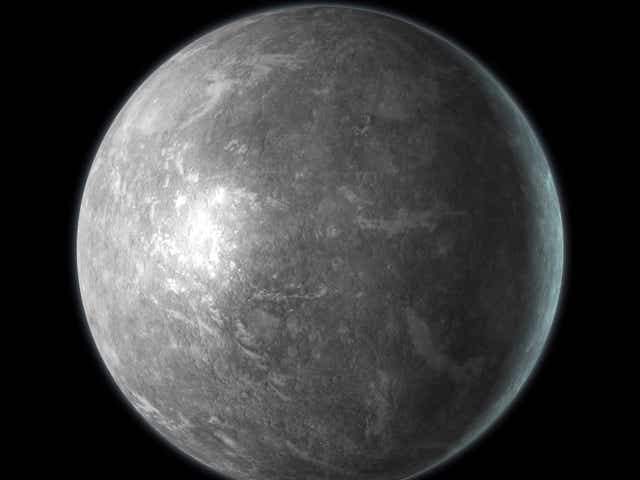 the planet Mercury
