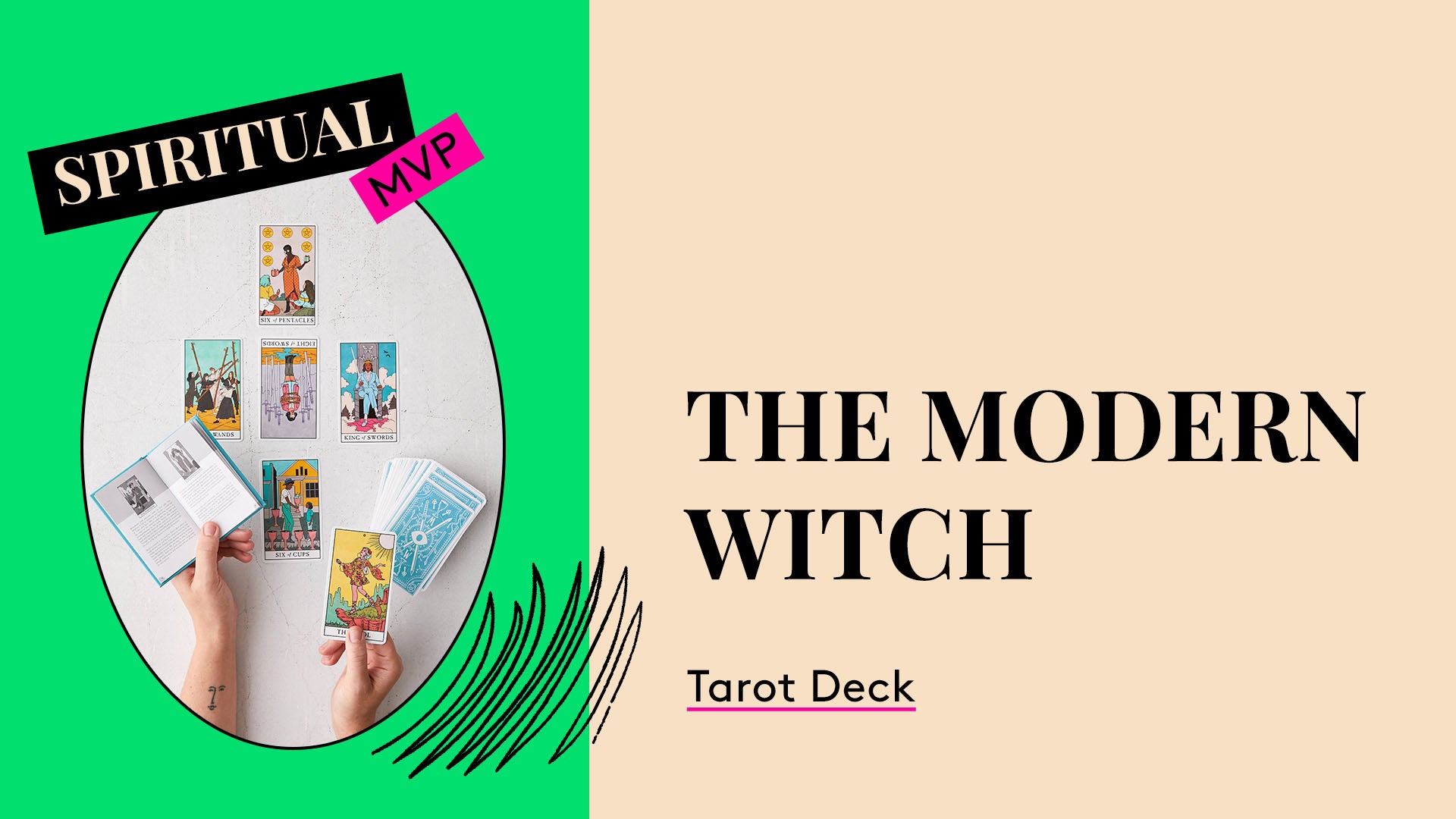 Spiritual MVP. The Modern Witch Tarot Deck.