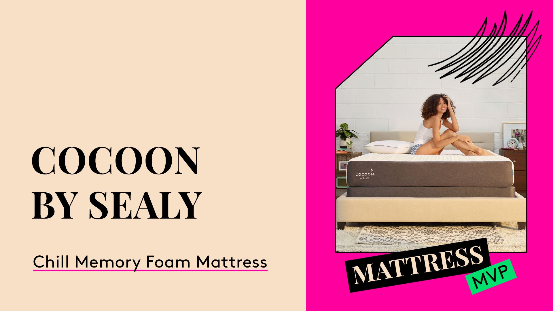 Mattress MVP. Cocoon By Sealy Chill Memory Foam Mattress.