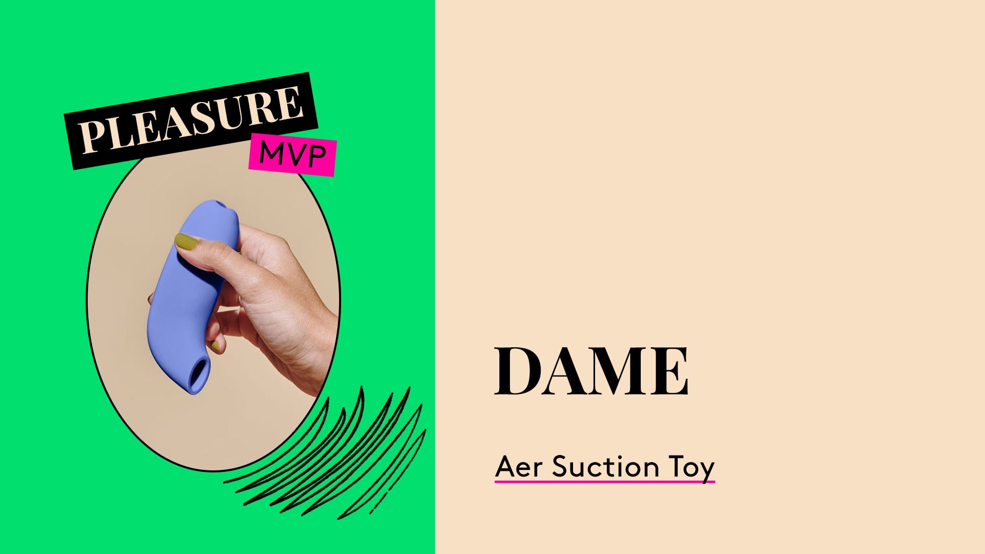 Pleasure MVP. Dame Aer Suction Toy.