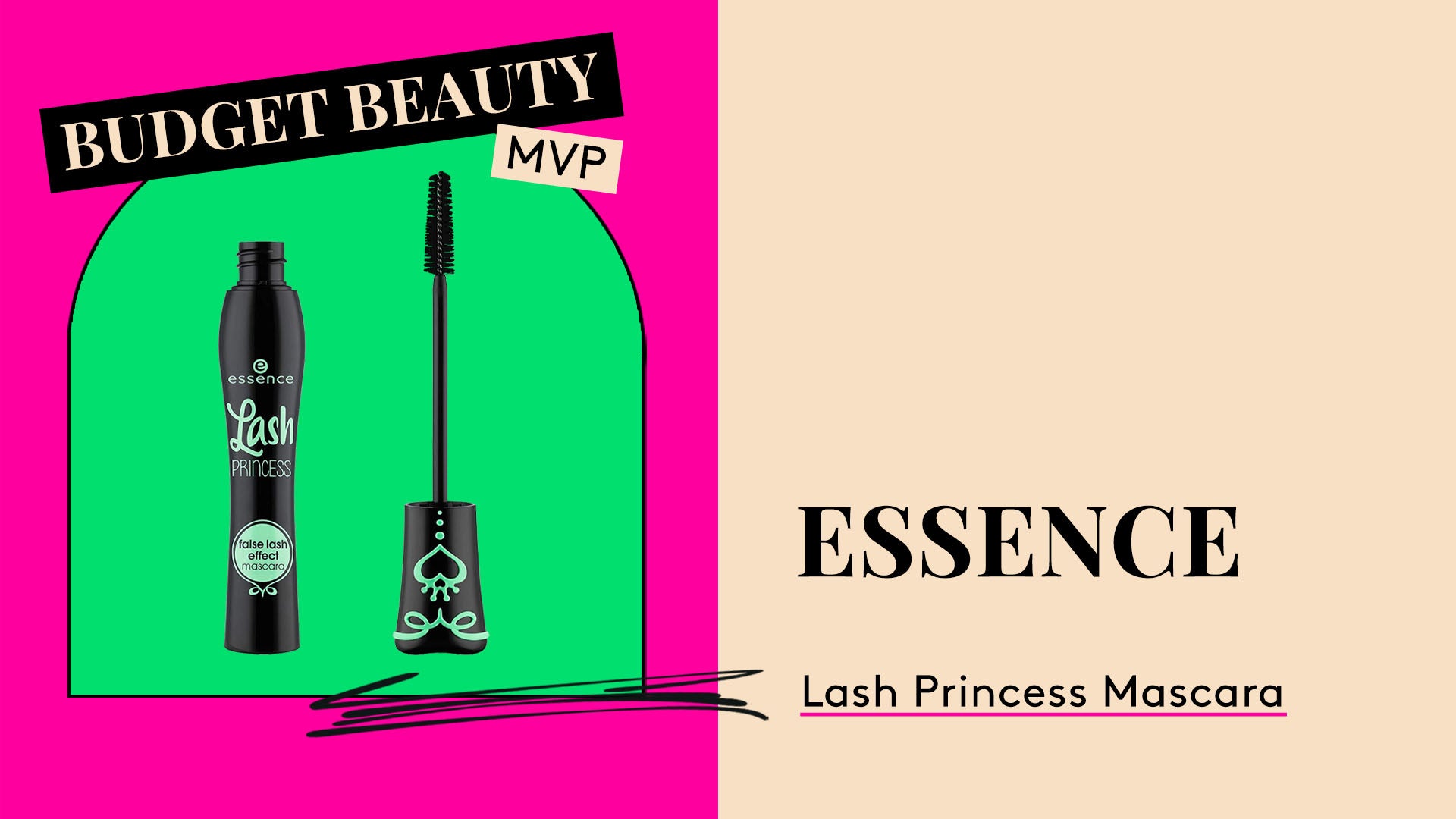 Budget Beauty MVP. Essence Lash Princess Mascara.