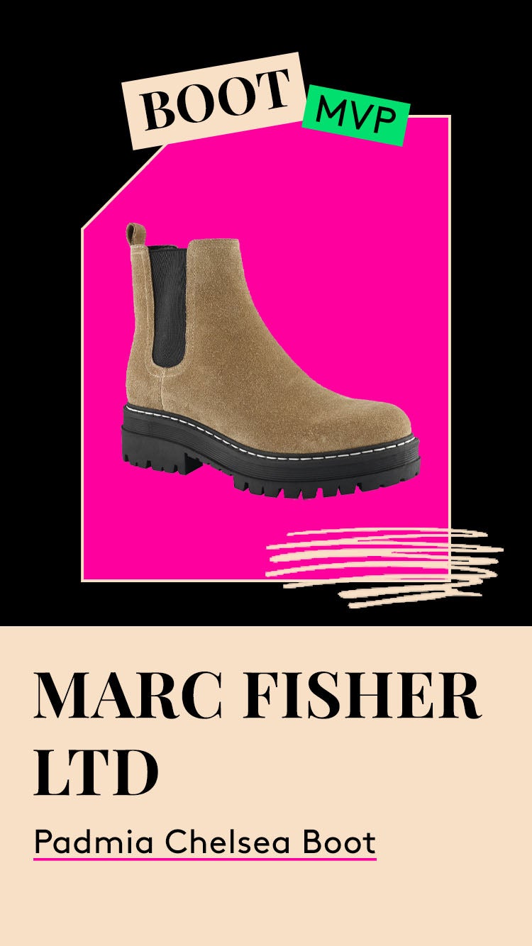 Boot MVP. Marc Fisher LTD Padmia Chelsea Boot.