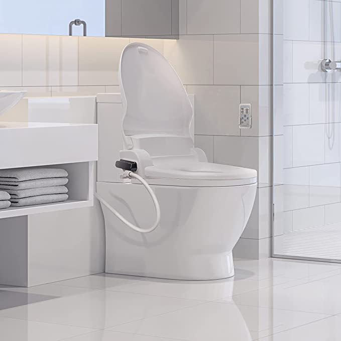 SmartBidet + Electric Bidet Seat with Remote Control