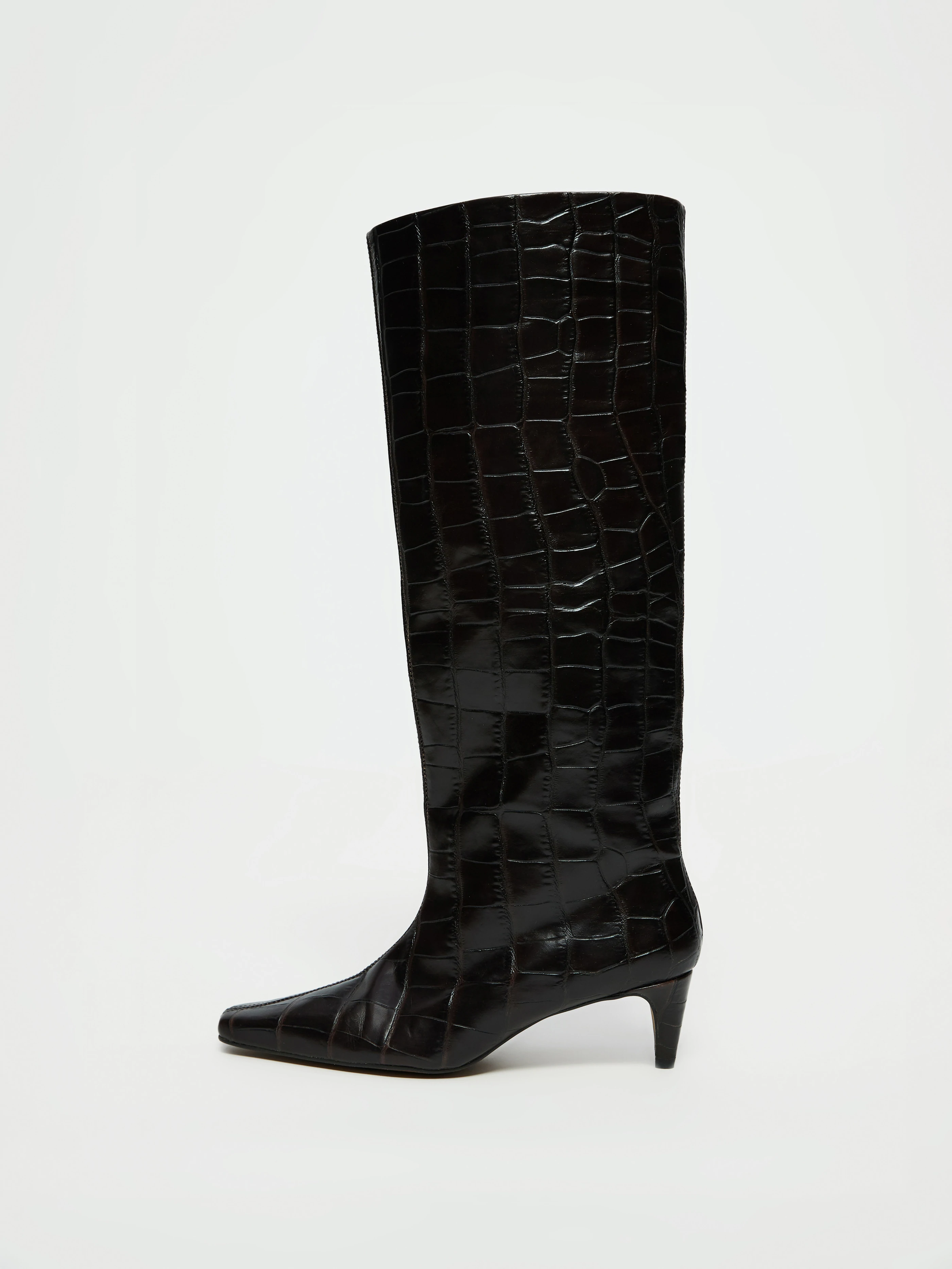 Jigsaw Oslo Croc Knee High Boot