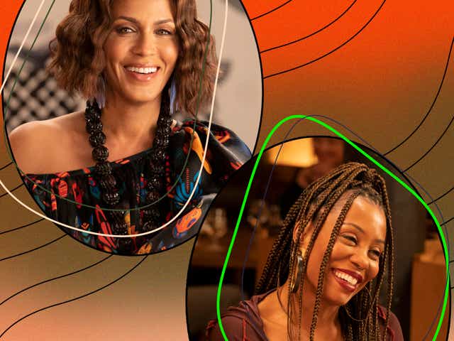 Nicole Ari Parker and Karen Pittman in And Just Like That.