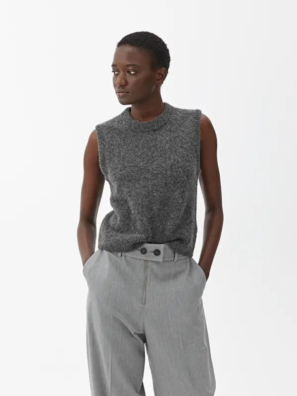 arket long knitted vest