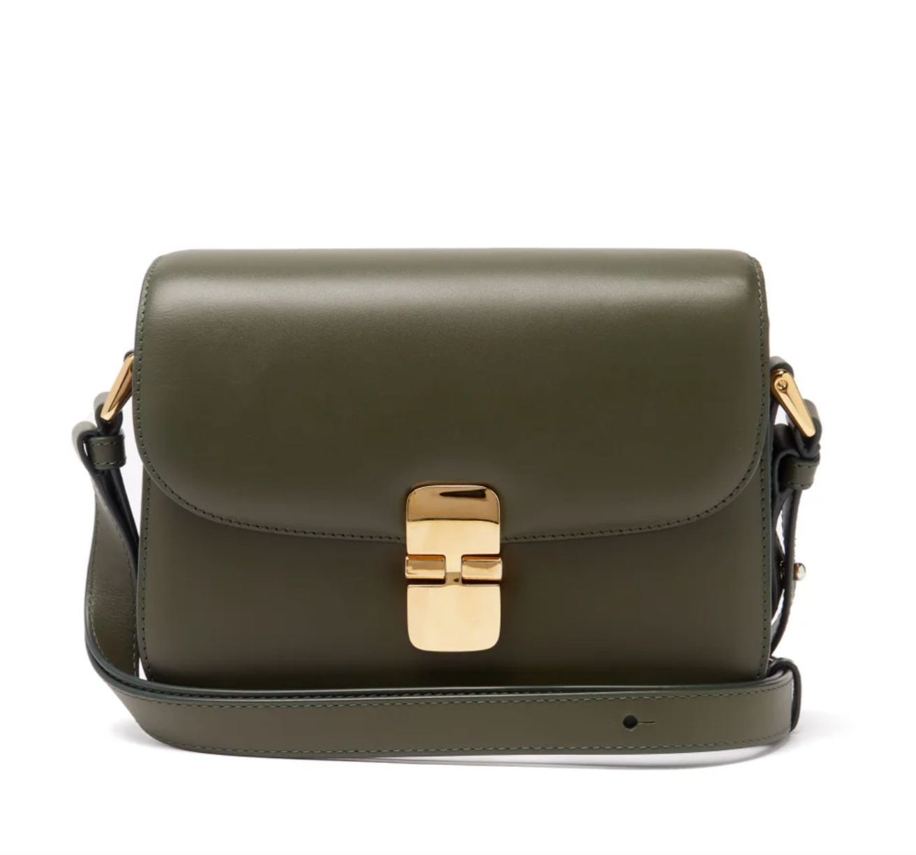 A.P.C. + Grace Small Leather Shoulder Bag