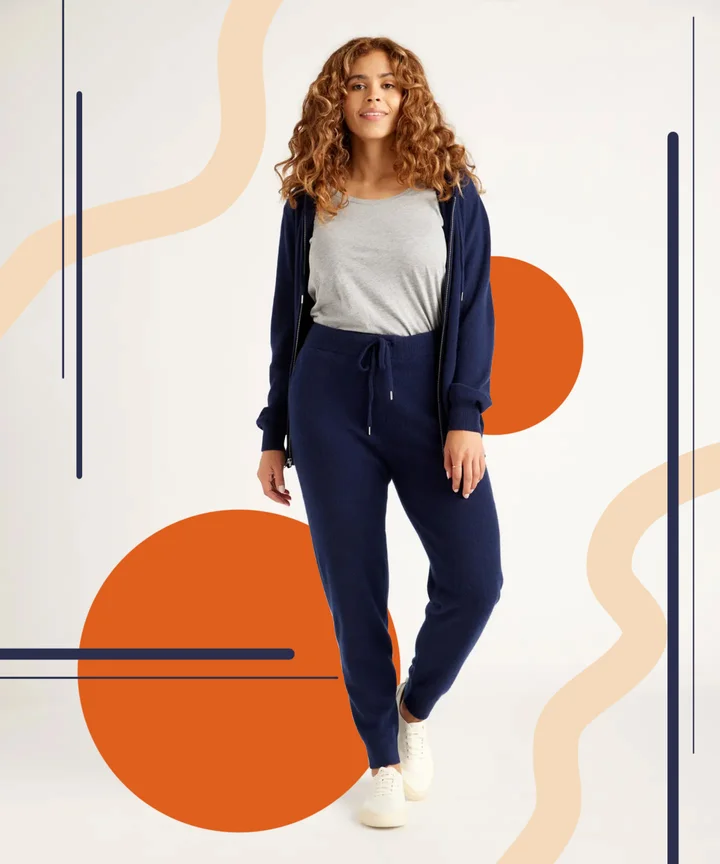 Best Cashmere Sweatpants for Women: Knit Loungewear