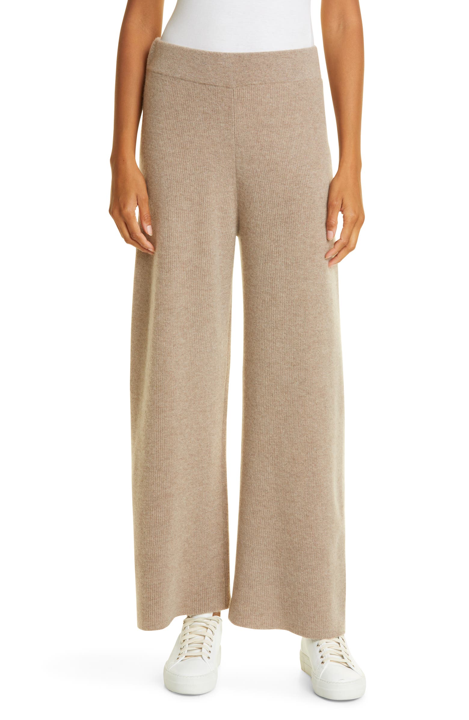 Nordstrom Signature + Cashmere Wide Leg Pants