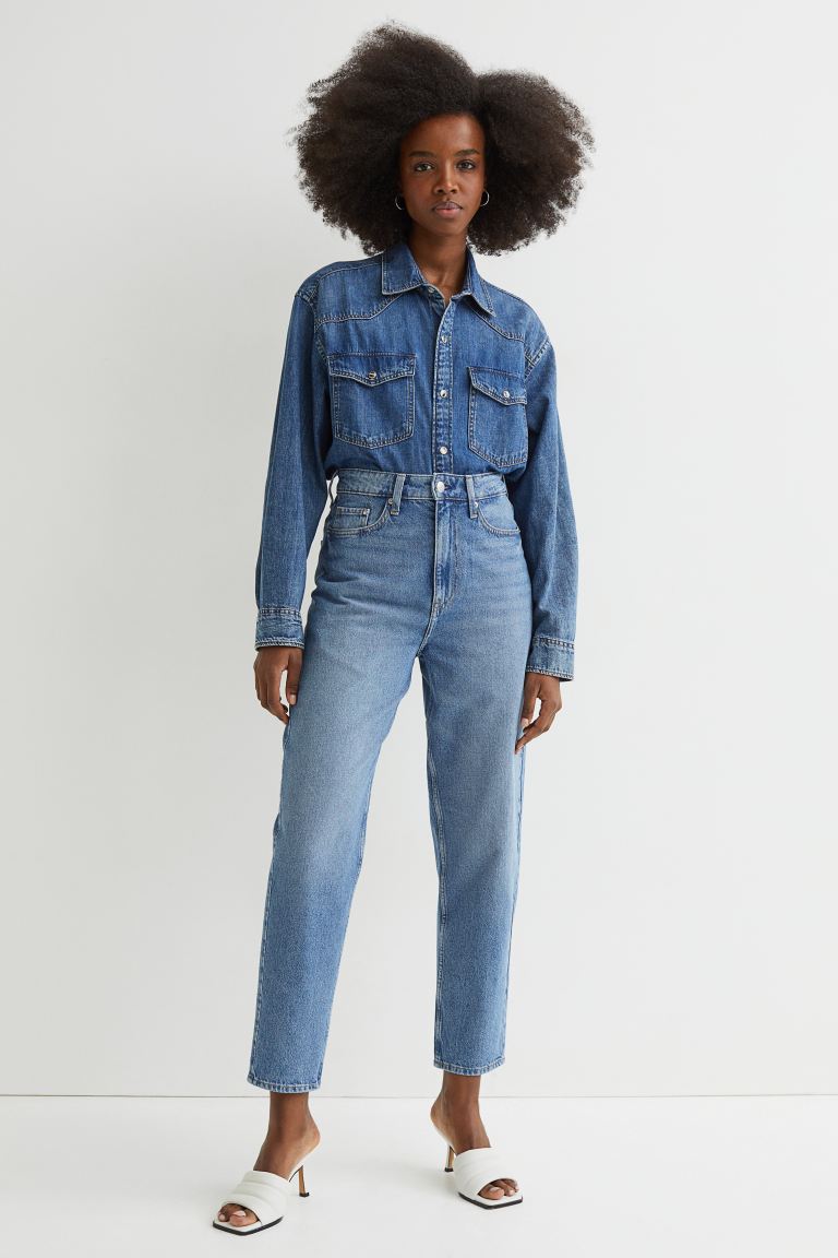 H M Mom Loose Ultra High Jeans h-m-mom-loose-ultra-high-jeans