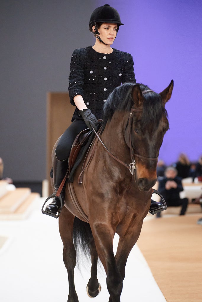 Chanel’s Latest Show Featured Wedding-Worthy Dresses & Horse Girl Fashion