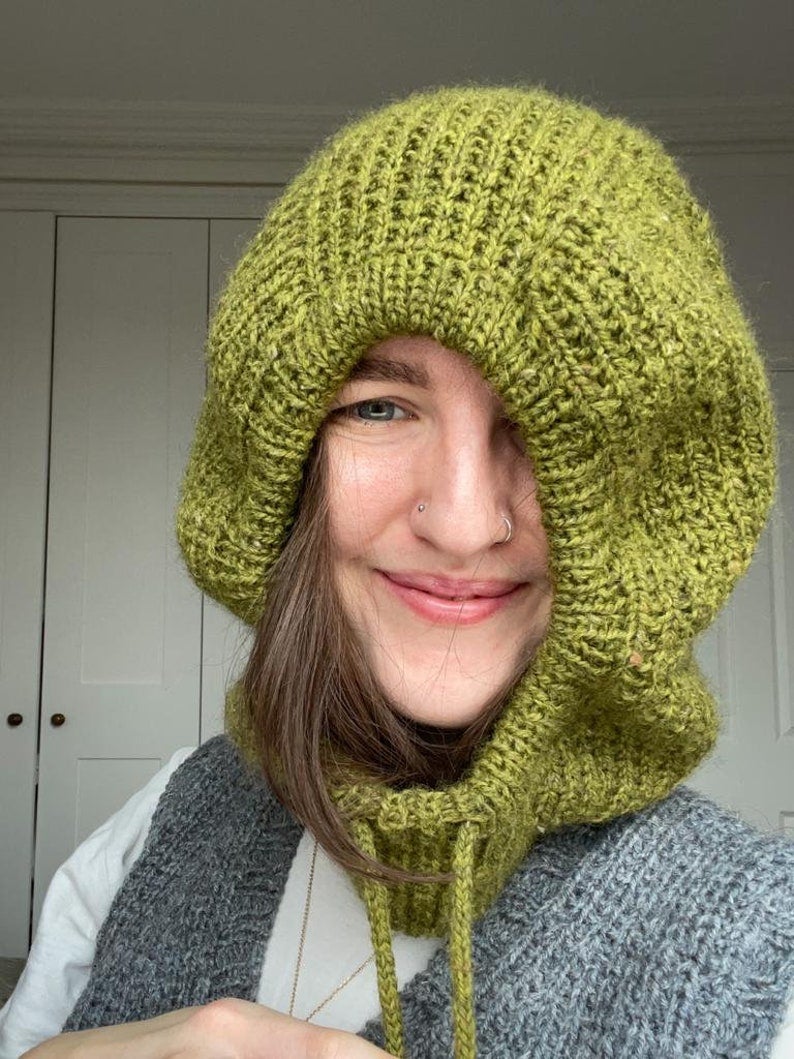 Knitting Pattern Big Head Hood