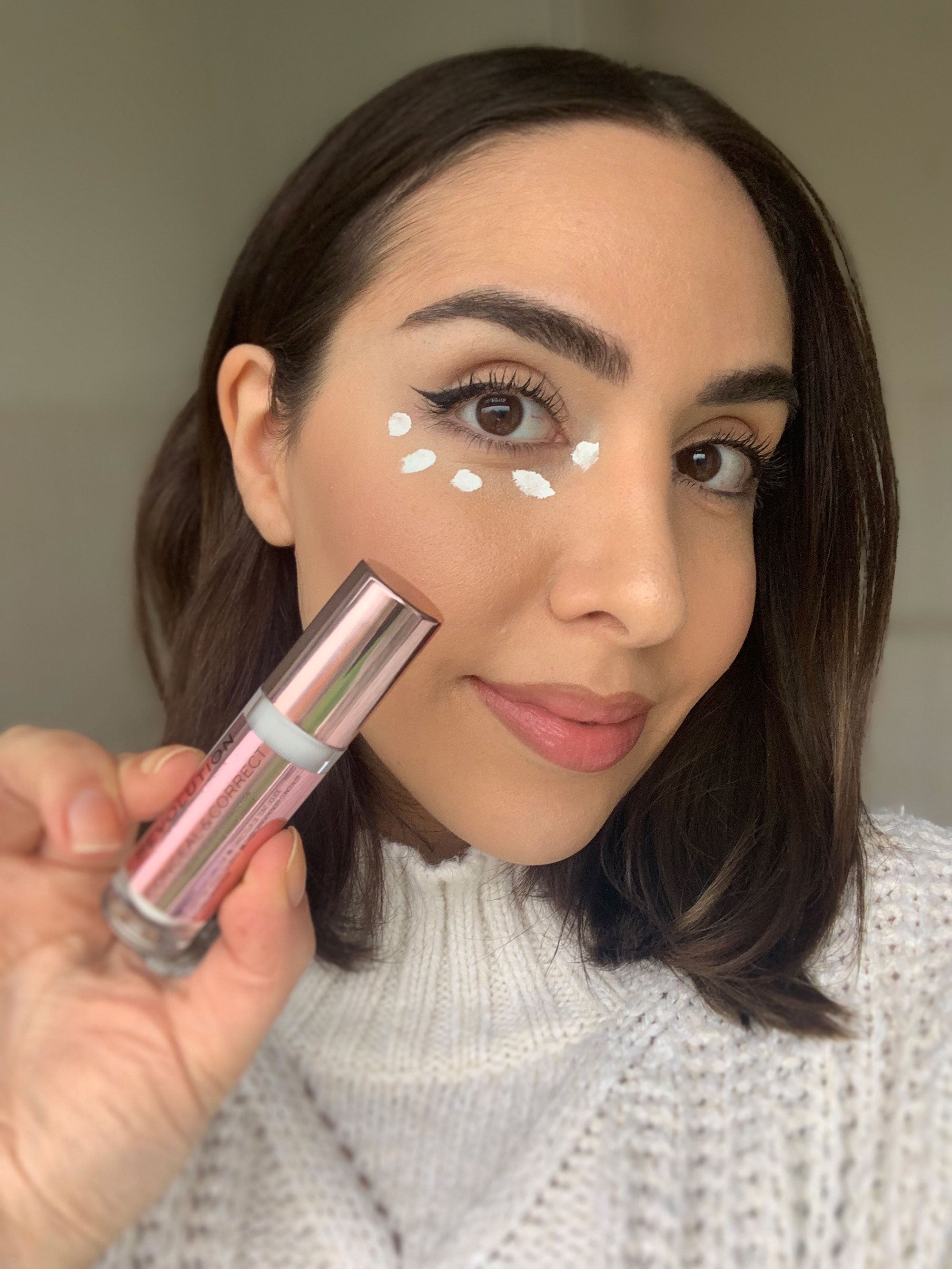 TikTok White Concealer Hack For Dark Under-Eye Circles