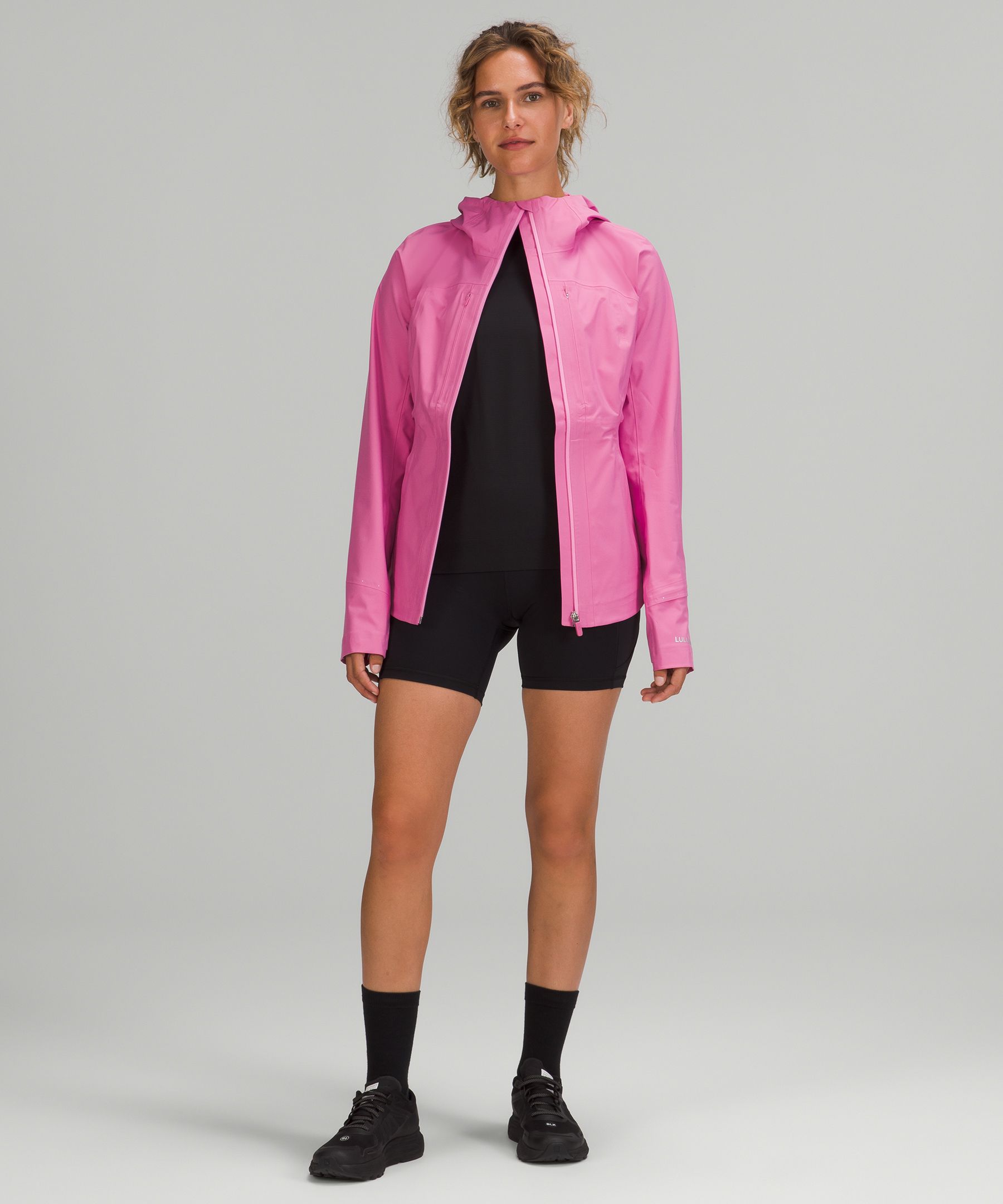 Lululemon ピンク フルジップジャケット Lululemon ピンク フルジップジャケット