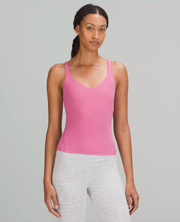 Light pink lululemon tank top Clearance