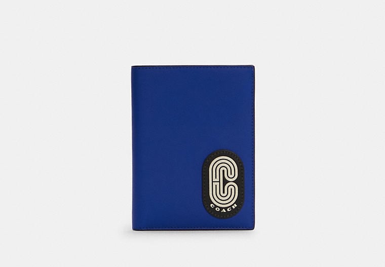 Coach + Passport Case With Coach Patch