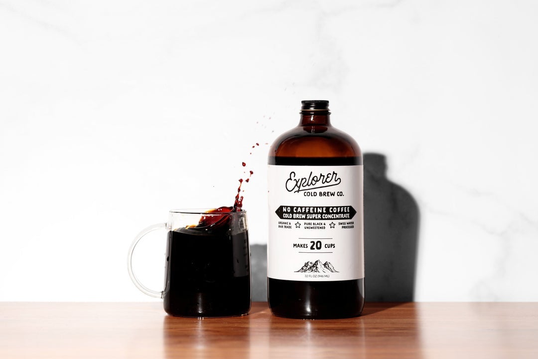 Explorer + Cold Brew Coffee Concentrate 32 oz Bottle