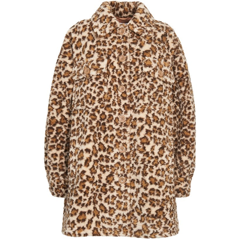 monki longline grid puffer jacket