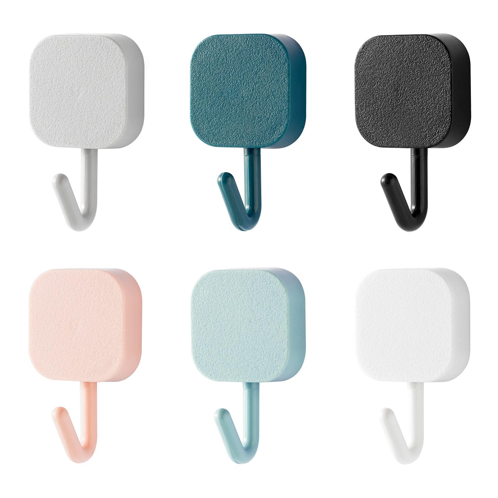 SoeKewo + Adhesive Hooks for Wall Decorative Key Holder Rack