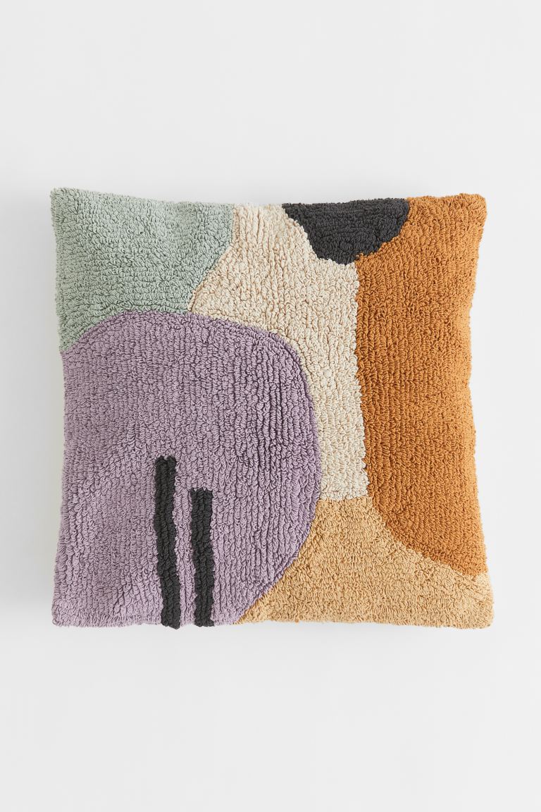 H&M Home + Tufted Cotton Cushion Cover
