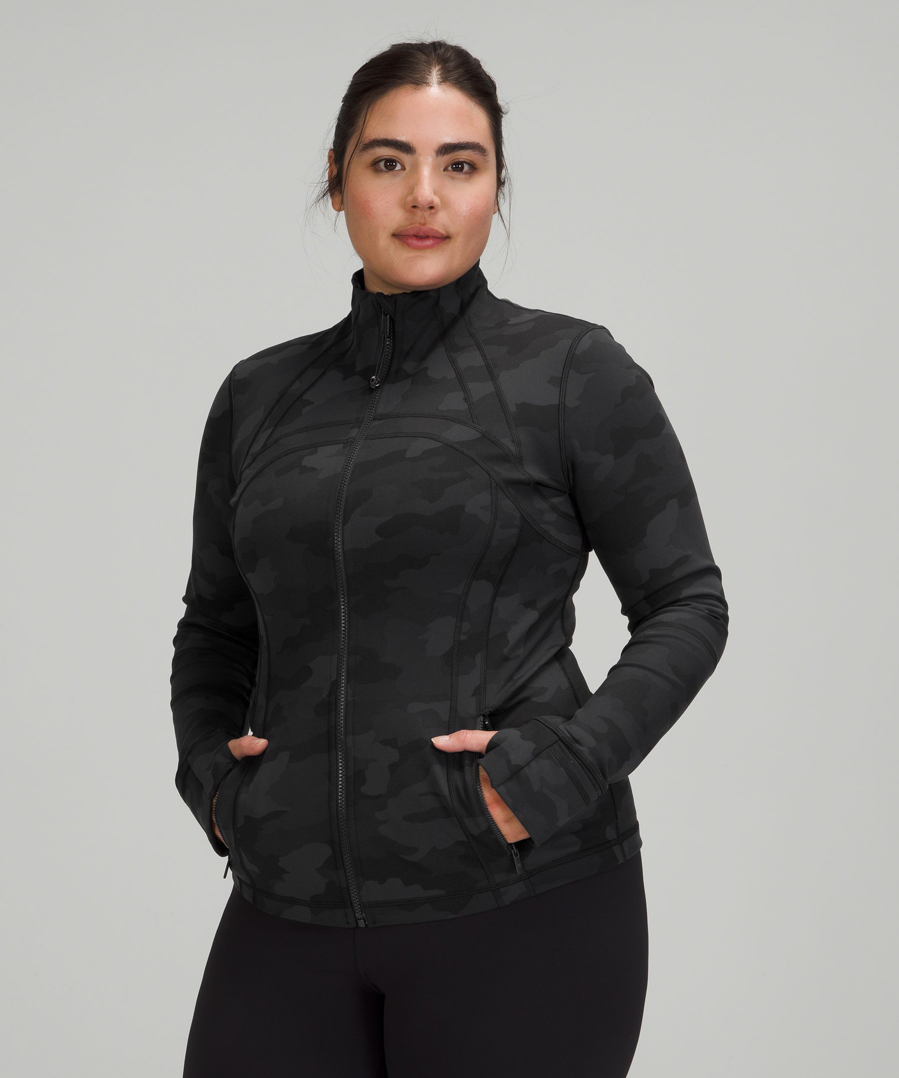 Lululemon Define Camo Jacket Women s 6 Athletic apparel