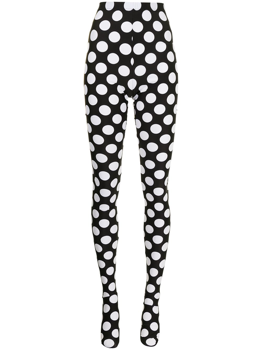 Comme des Garçons + Polka Dot-Print Tights