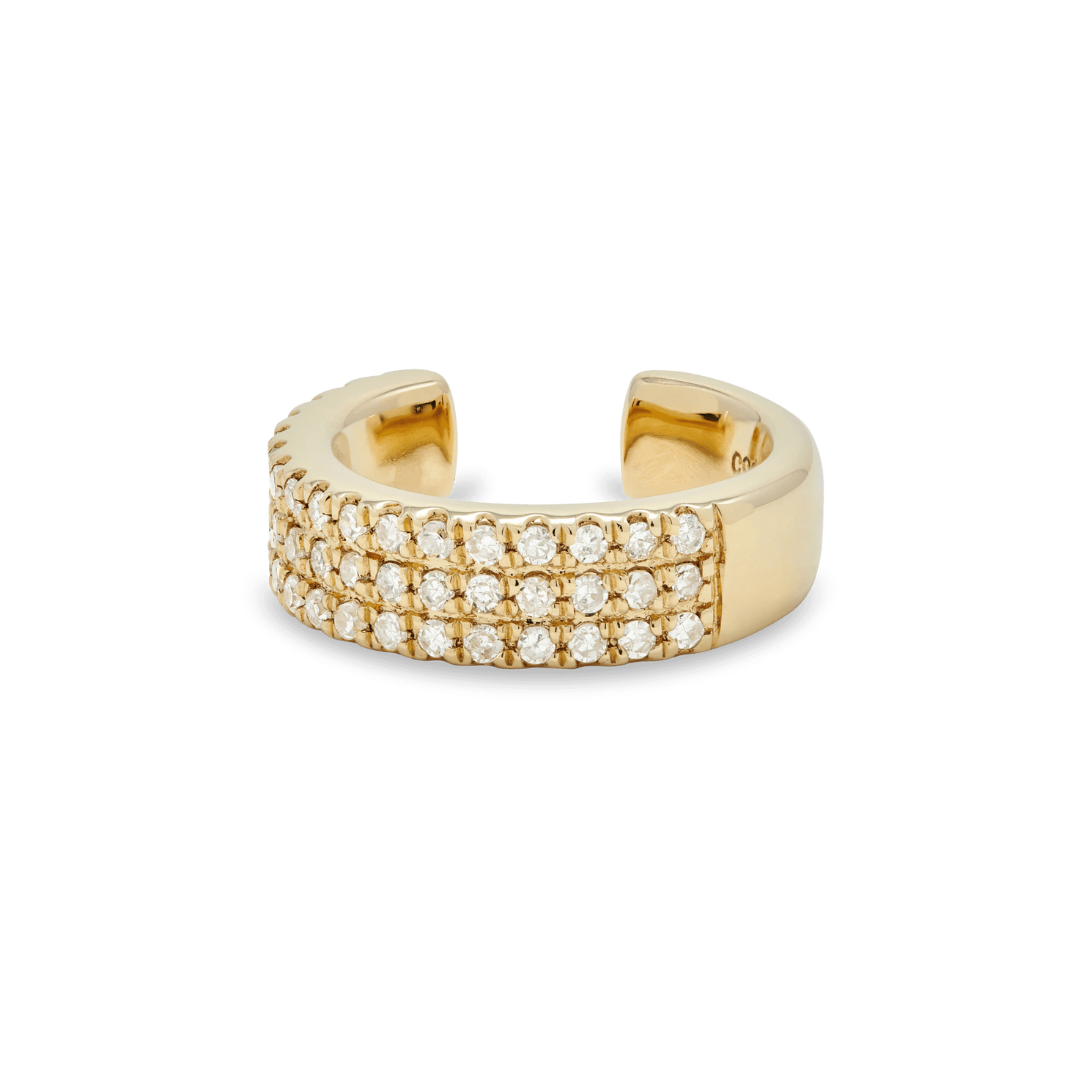 Stone & Strand + Diamonds On Diamonds Ear Cuff