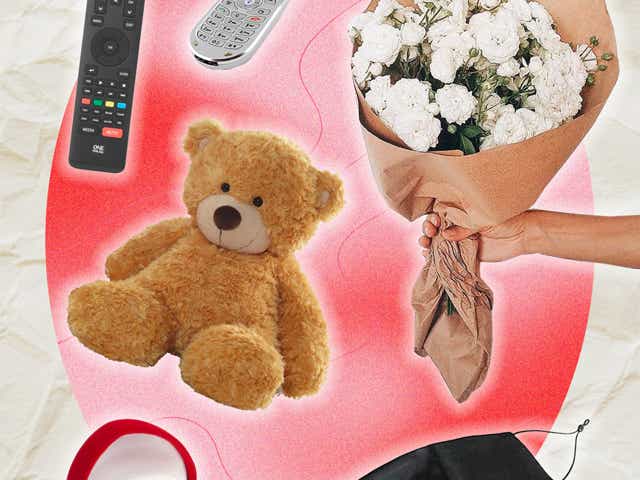 collage of valentine's day gifts