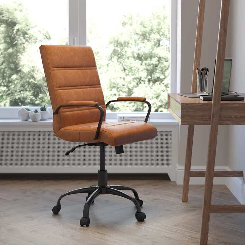 Best Home Office Chairs To Work From, Best Office Chair Brown Leather