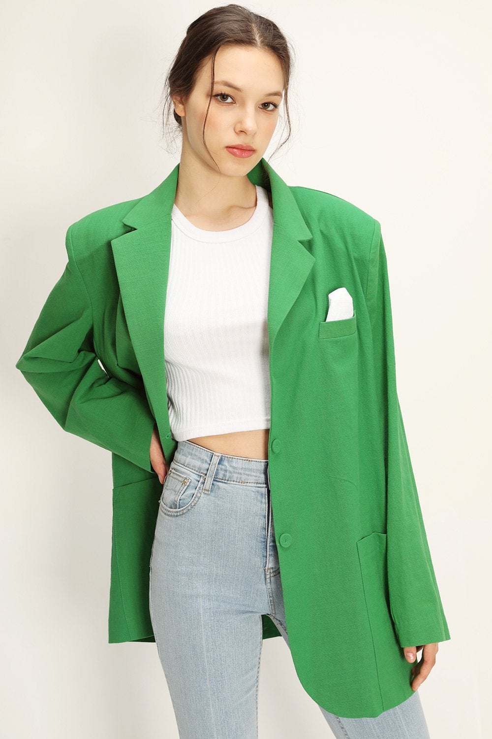 amp; Other Stories + Oversized Single Breasted Blazer