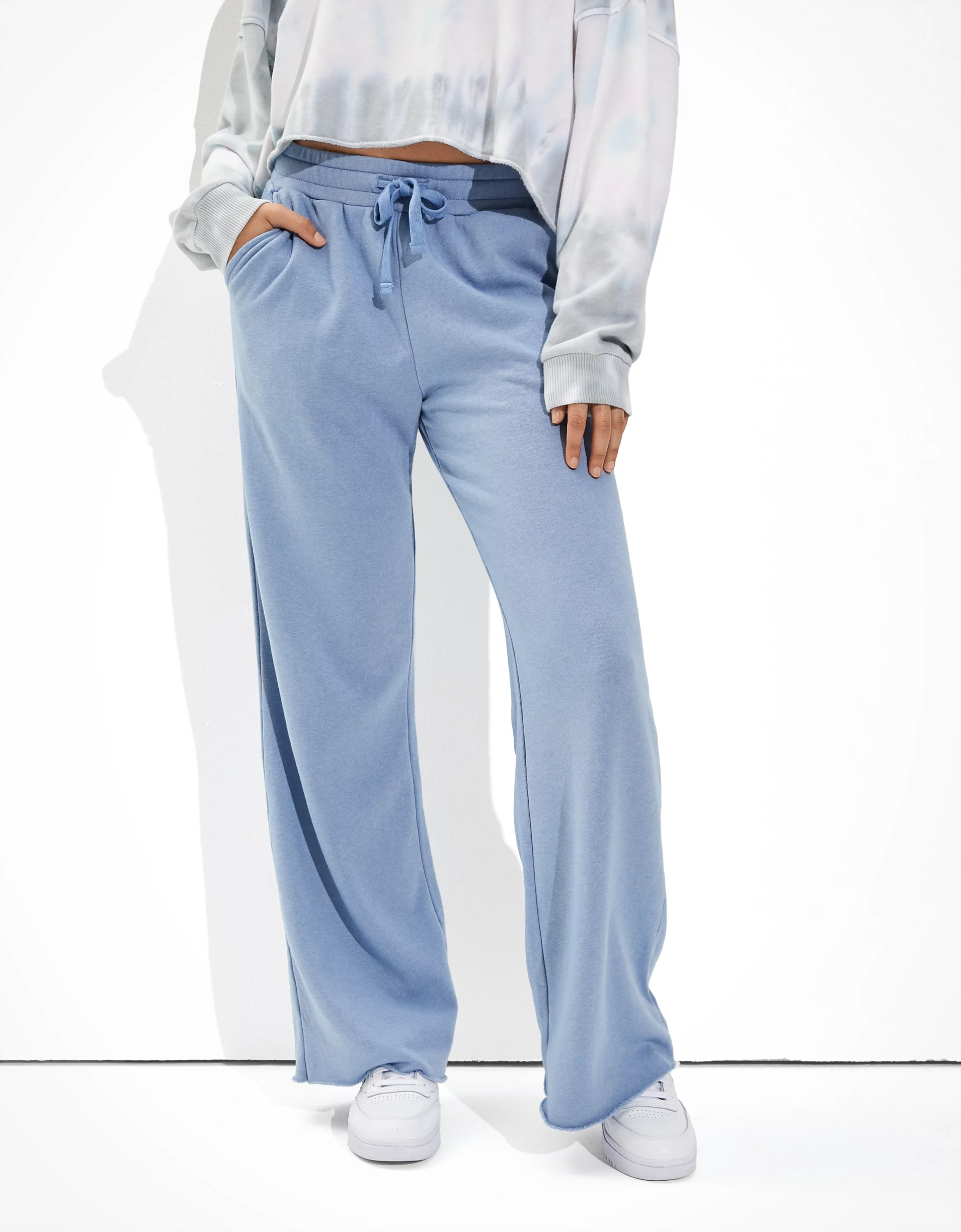 ae fleece oversized turtleneck sweatshirt