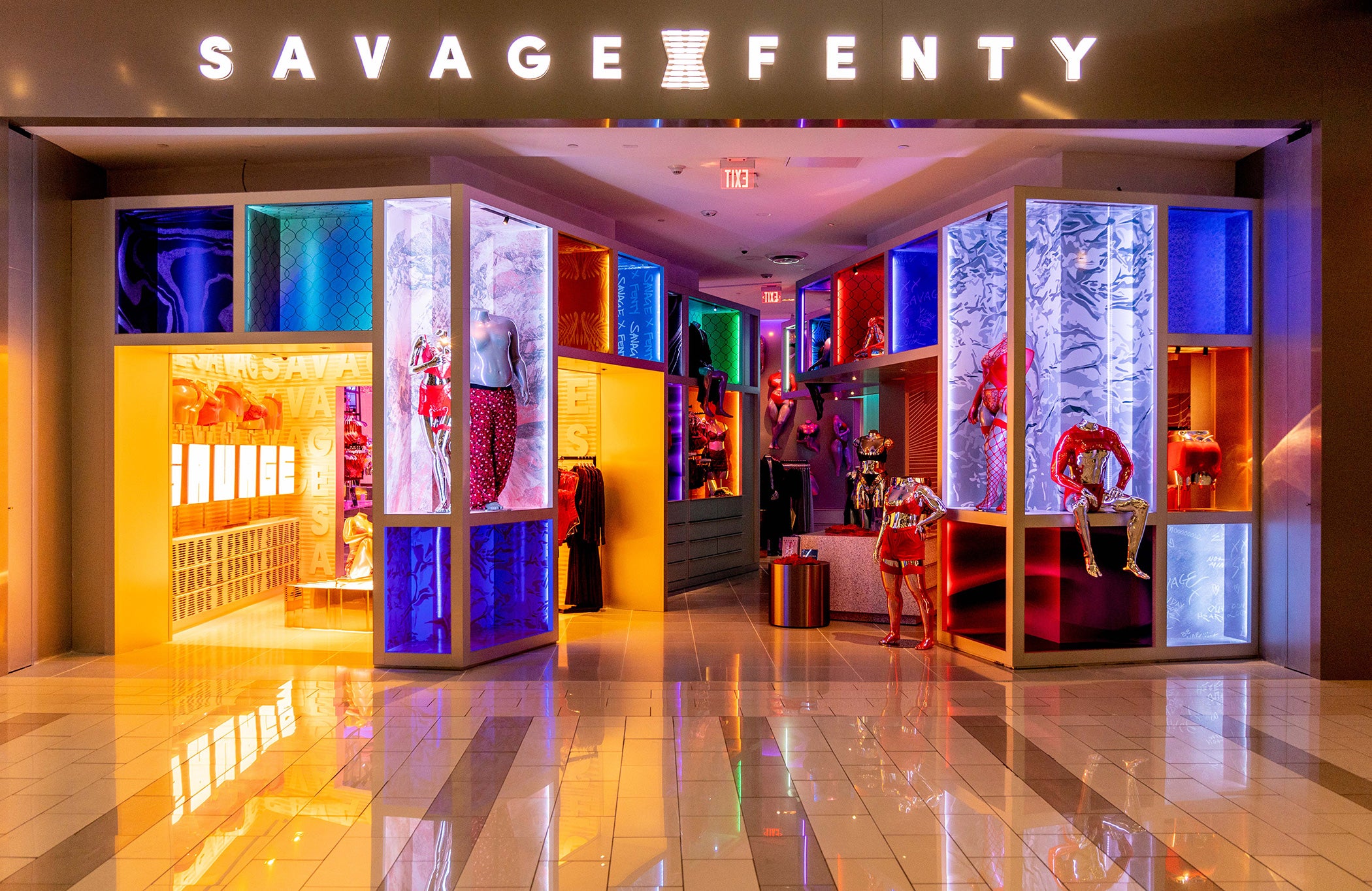 Rihanna Opens Savage X Fenty Store In Los Angeles