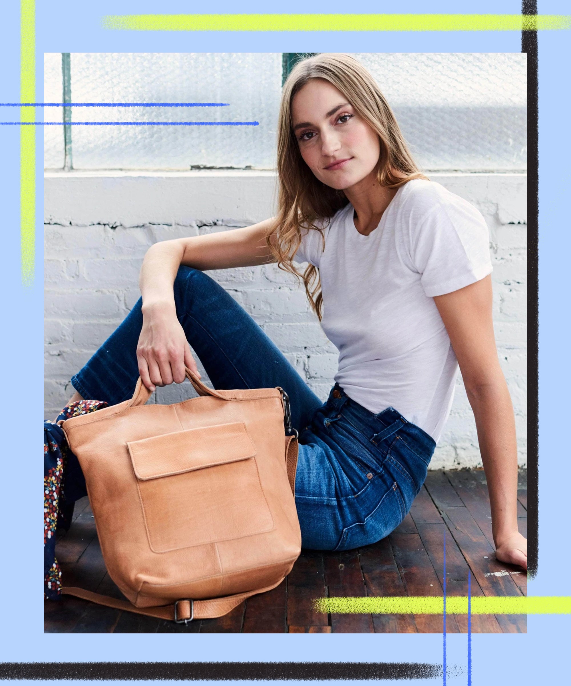 leather tote crossbody