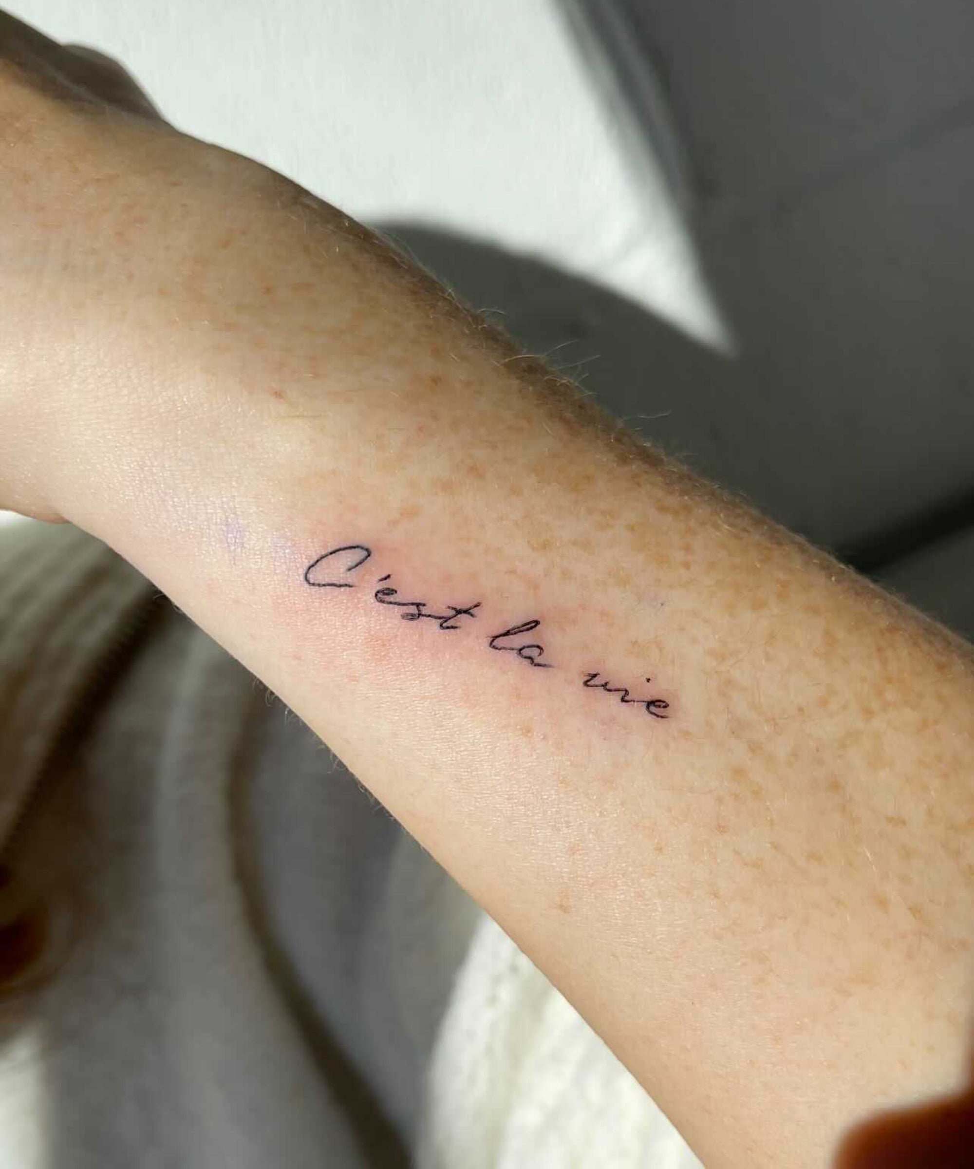 These semipermanent tattoos fade after one year