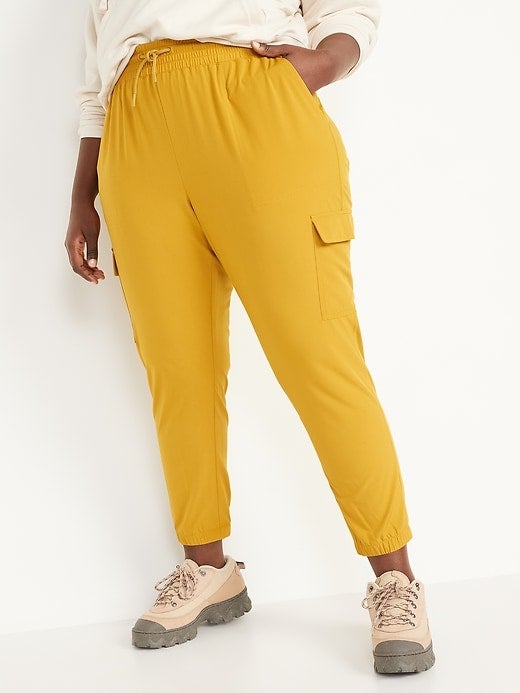 Old Navy High-Waisted SleekTech Jogger Pants for Women - ShopStyle