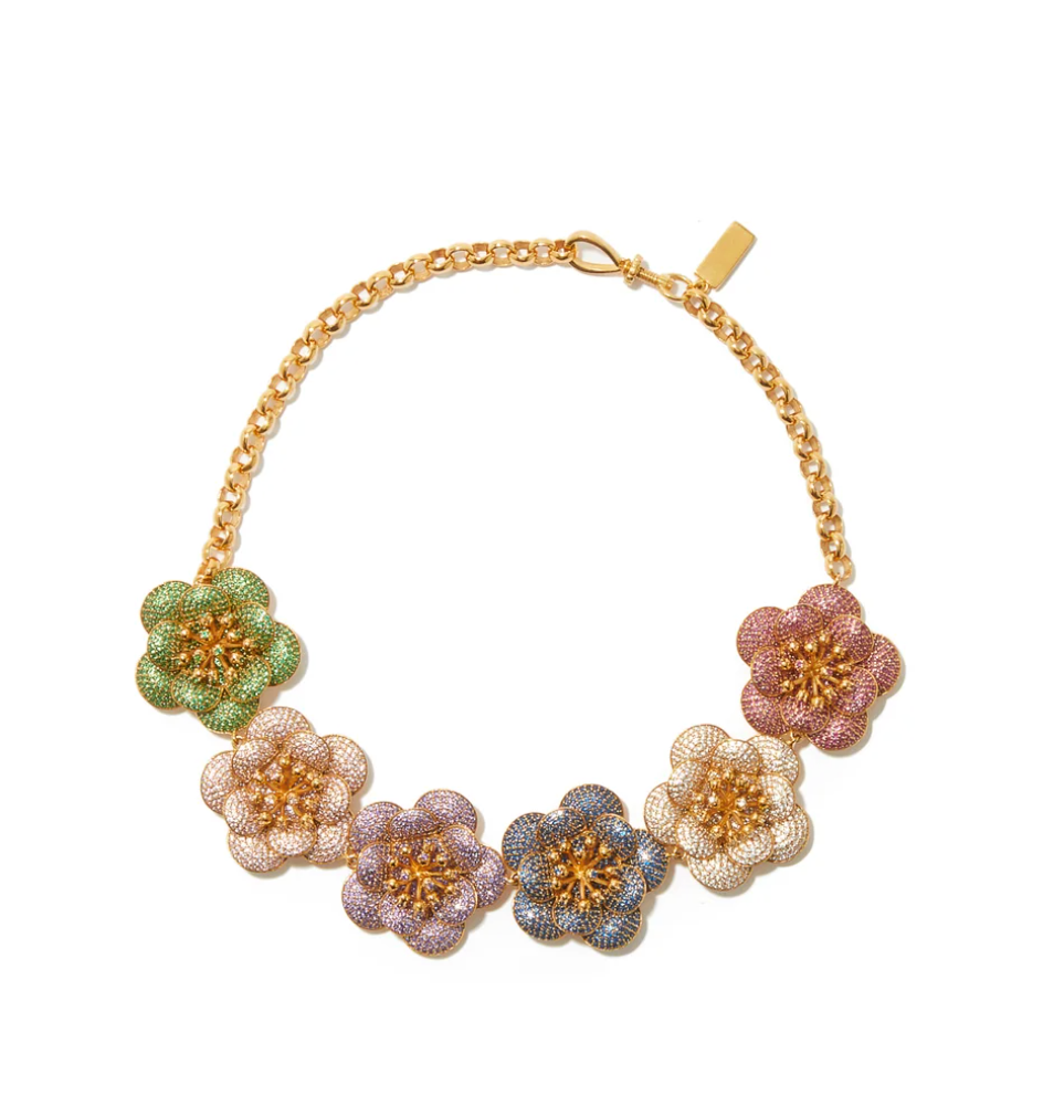Flower Choker Necklace – AS29