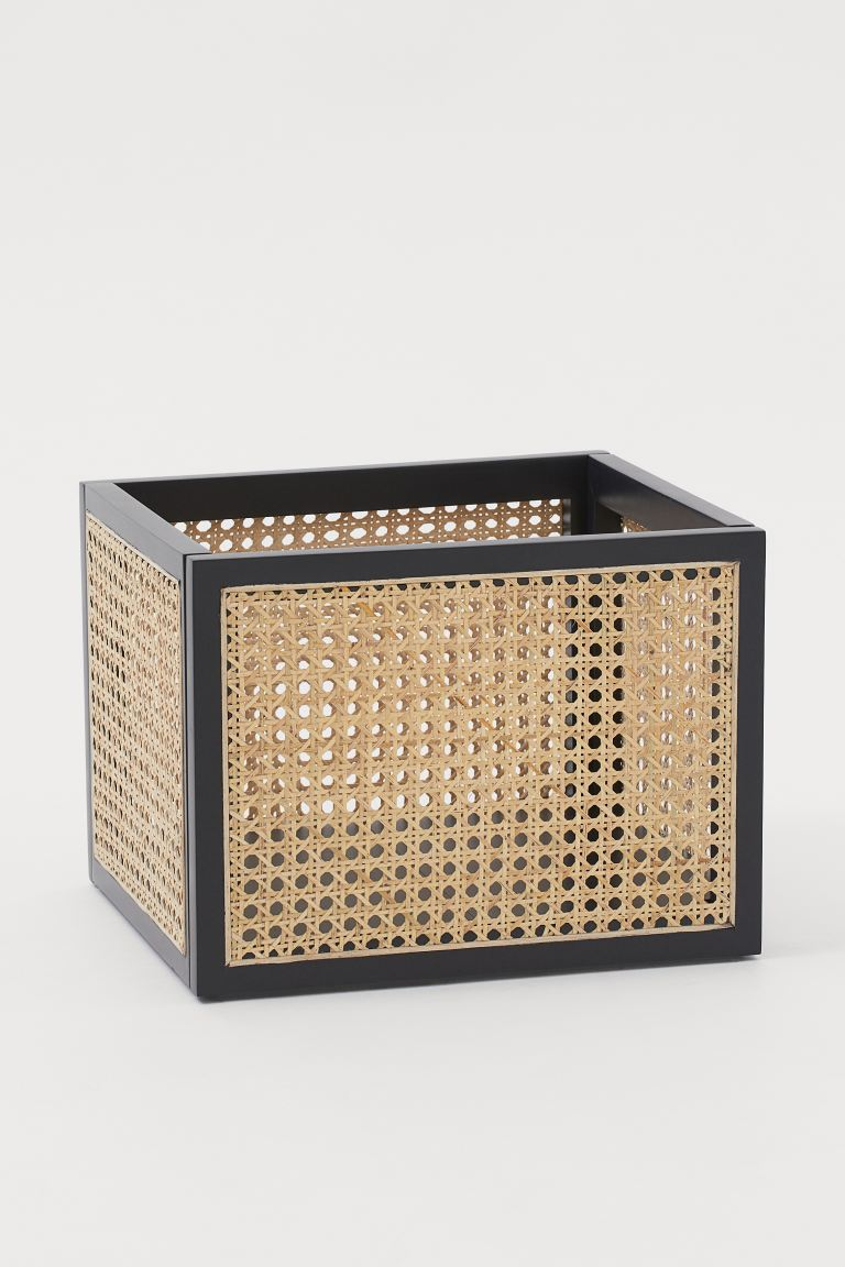 H&M + Rattan storage basket