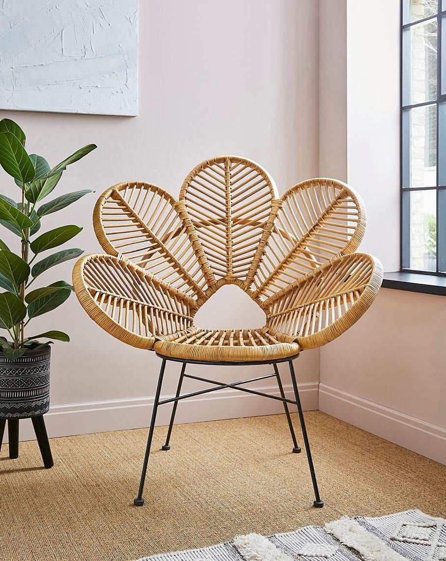 JD Williams + Flores Rattan Chair