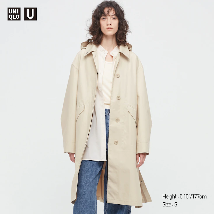 Uniqlo U + Hooded Coat