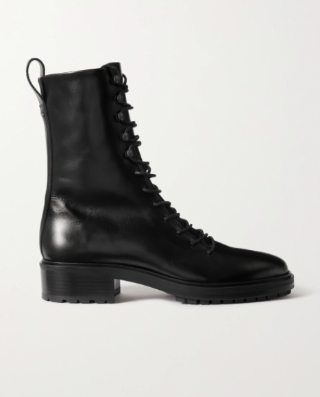 aeydē + Isabel Leather Ankle Boots
