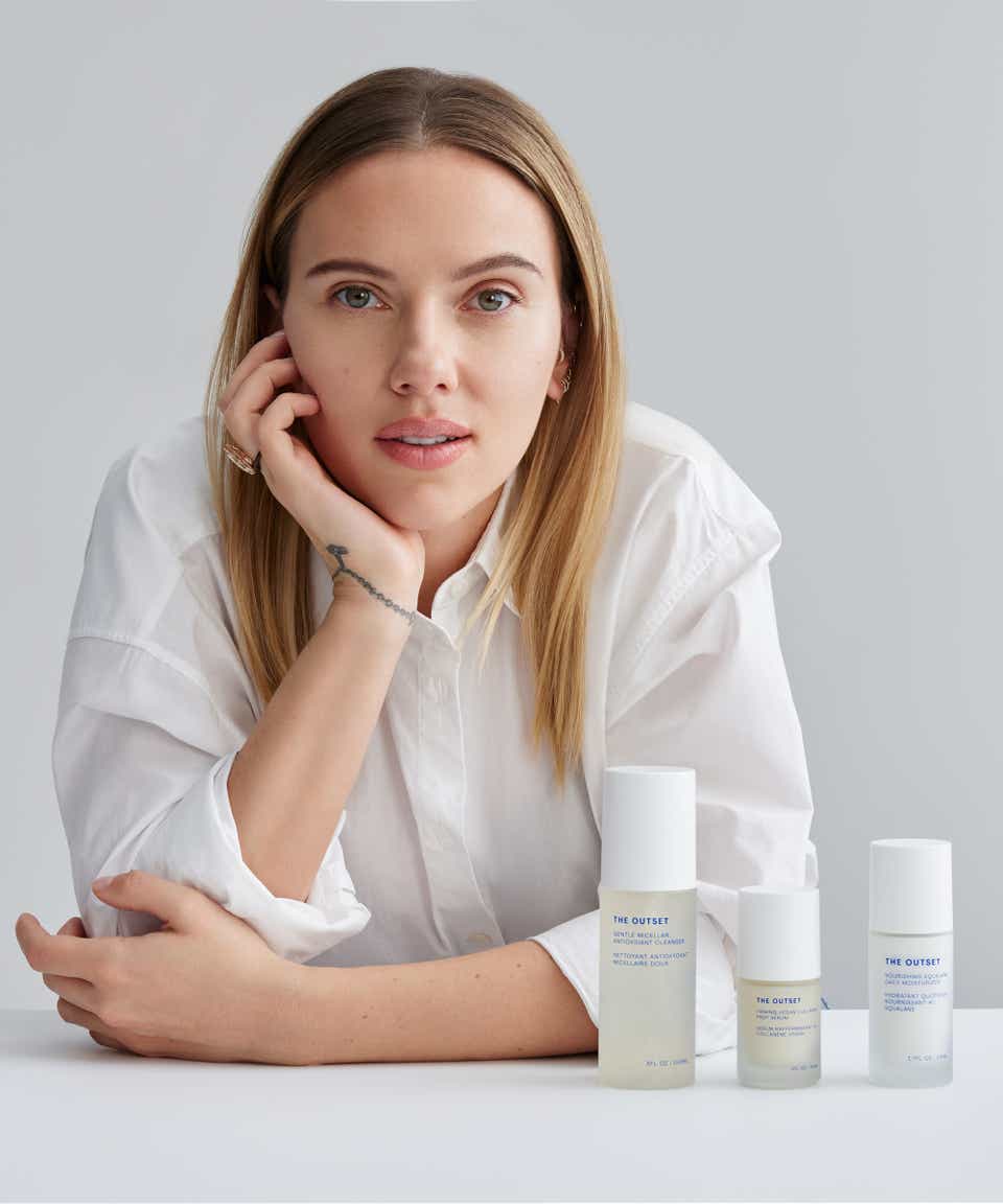 Scarlett Johansson Skin Care Routine Includes Wordle