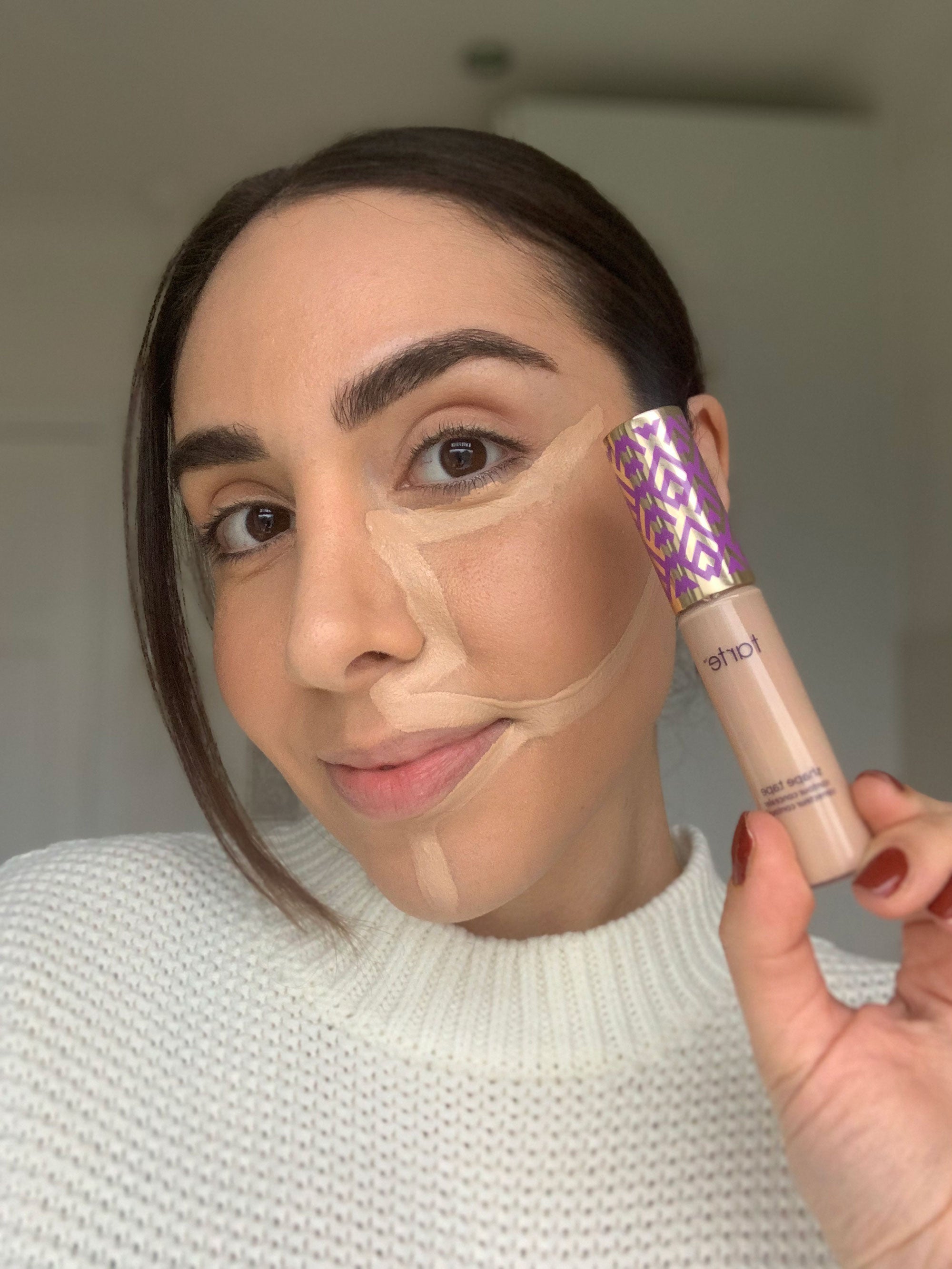 How to apply concealer step by step