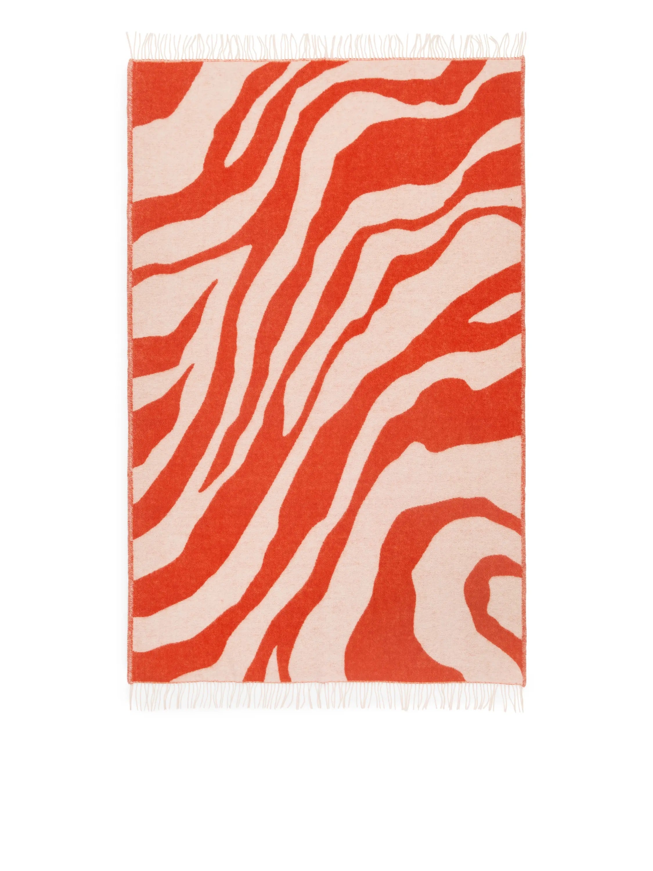 Arket + Klippan Zebra Wool Blanket