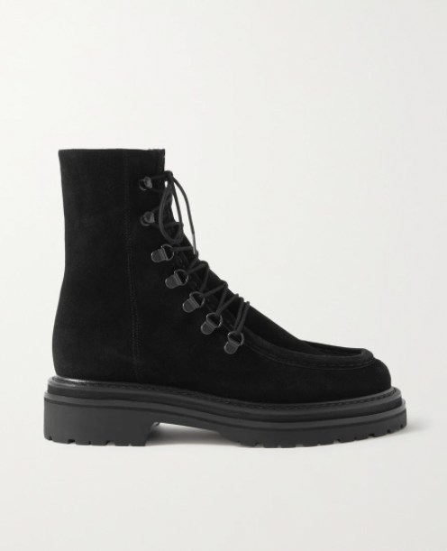legres 16 suede ankle boots