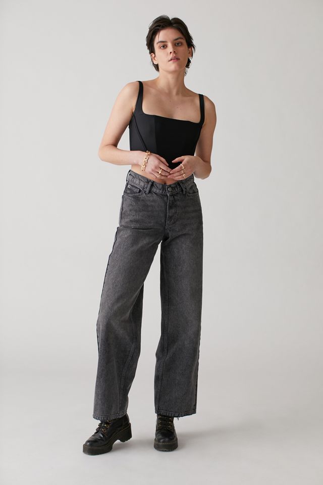 BDG + DippedV Wide Leg Jean