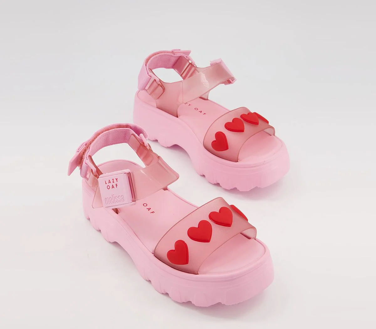 Melissa big 2025 heart sandals
