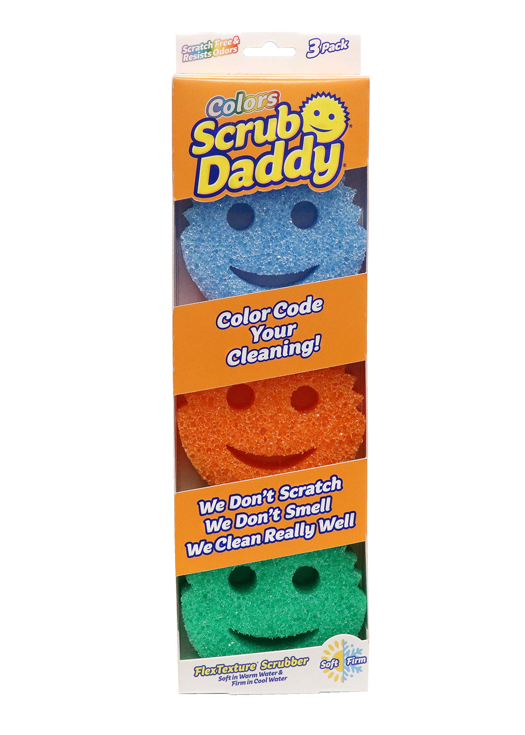 Scrub Daddy + Scrub Daddy Sponge Set