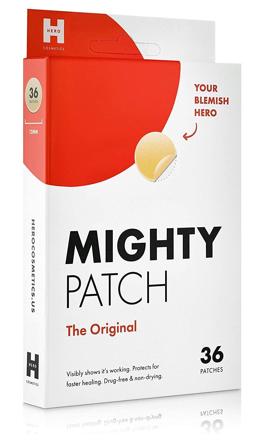 Hero Cosmetics + Mighty Patch Original – Hydrocolloid Acne Pimple  Patch