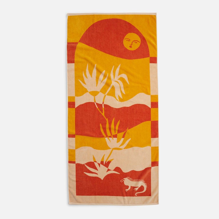 Brooklinen + Scenic Beach Towel