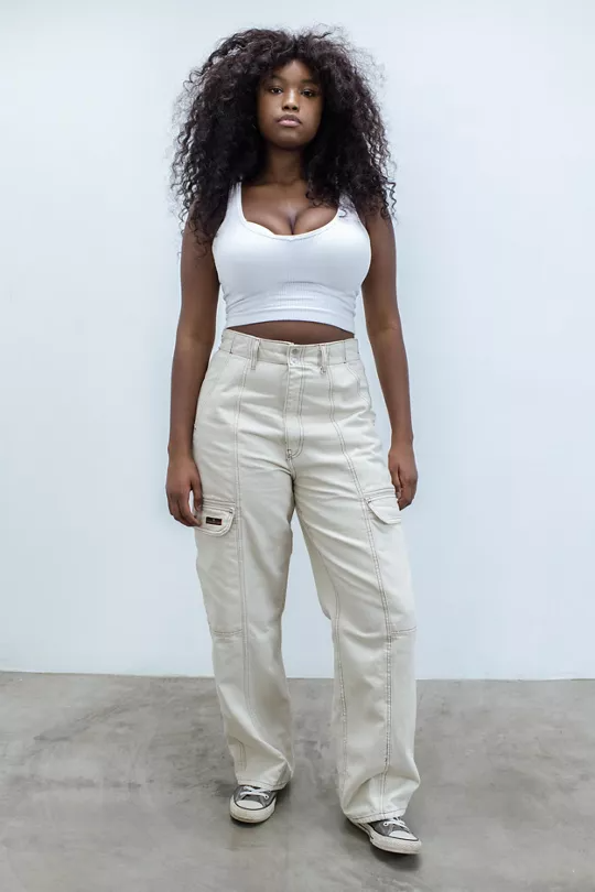 BDG Urban Outfitters Y2K Womens Low Rise Poplin Cargo Pants  CHOCOLATE   Tillys